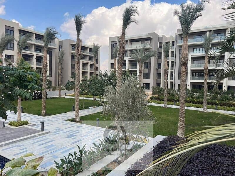 Ground floor apartment with garden for sale in Address East Compound fully finished cash price ready to move in the heart of Fifth Settlement | - Widok 2