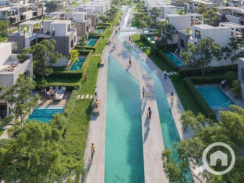 Townhouse for sale in the Sixth Settlement with installment plans up to 10 years next to the American University. - Ansicht 3