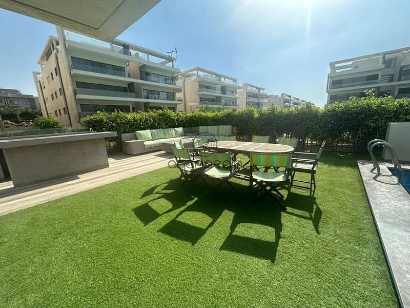 Fully Furnished Apartment with Private Pool and Spacious Garden in Lake View Residence Prime Location Ideal for Luxury Living with High End Finishing – pohled 3