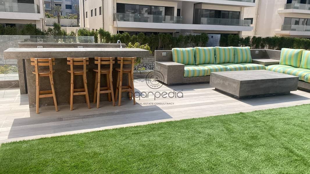 Fully Furnished Apartment with Private Pool and Spacious Garden in Lake View Residence Prime Location Ideal for Luxury Living with High End Finishing – pohled 5