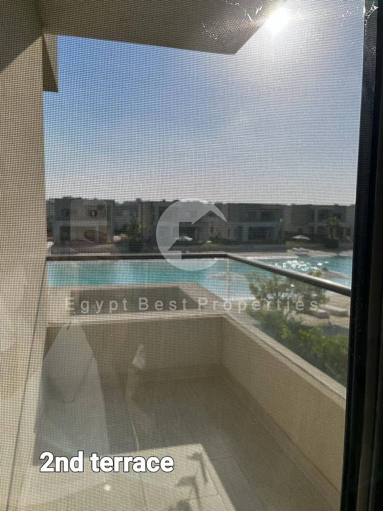 Hot Deal Villa 1st Row Lagoon Furnished with ACs for sale in Azha Sokhna - Widok 5