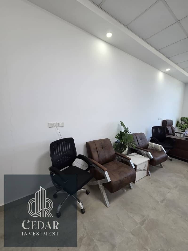 Office for rent on Al-Mustaqbal Street directly in the heart of Sheikh Zayed in Cargo Mall behind Saudi next to Global Hospital. - Ansicht 5