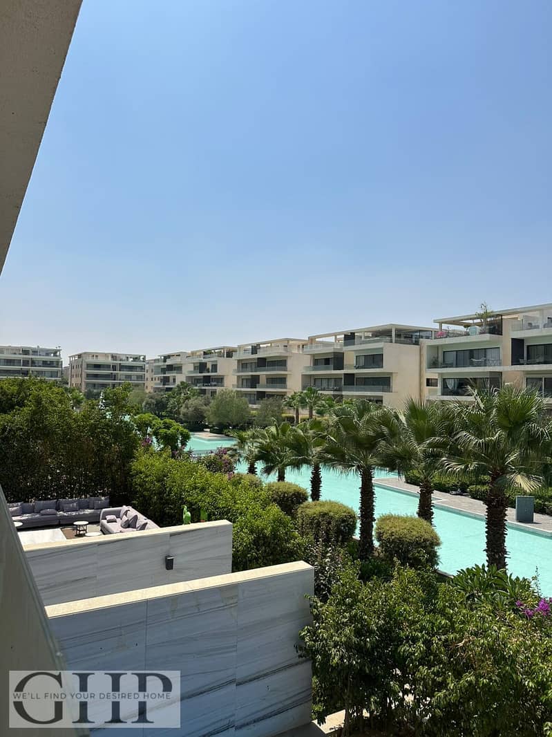 Apartment with garden in Lake View Residence 2 New Cairo - Widok 4