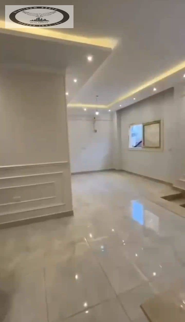 Duplex for rent in Al-Andalus 2, Fifth Settlement, near Katameya Dunes and 90th Street. First occupancy. Ultra-super-lux finishing. - Widok 2