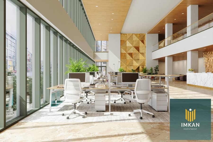 **Administrative Office for Sale with a 48% Cash Discount or Flexible Installment Plans over the Longest Payment Period at Isola Sheraton Compound, Ju - Widok 2