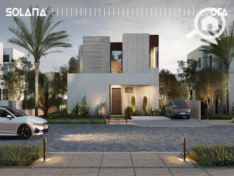 Twin House For Sale 240 Sqm Solana Ora New Zayed Fully Finished Near Delivery With Installments - Widok 3