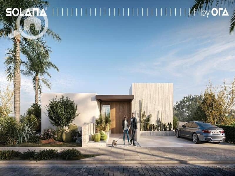 Twin House For Sale 240 Sqm Solana Ora New Zayed Fully Finished Near Delivery With Installments - Widok 4