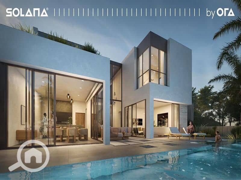 Twin House For Sale 240 Sqm Solana Ora New Zayed Fully Finished Near Delivery With Installments - Widok 5