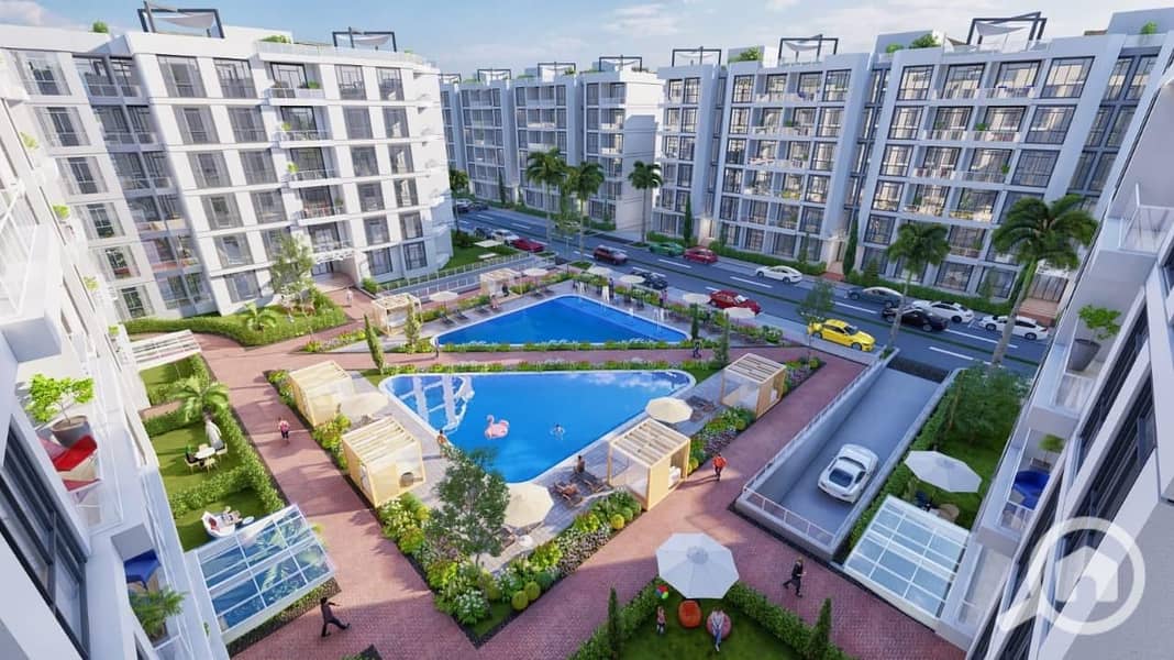 Apartment for sale in Rovan City Compound, Sheikh Zayed, with a 10% down payment and the rest over 10 years - Ansicht 2