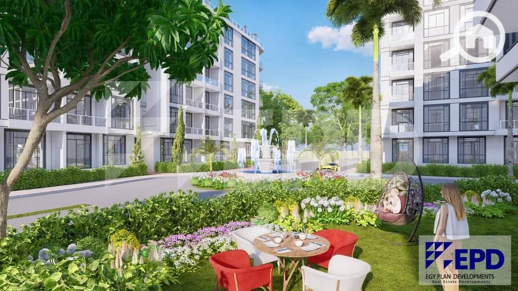Apartment for sale in Rovan City Compound, Sheikh Zayed, with a 10% down payment and the rest over 10 years - Ansicht 3