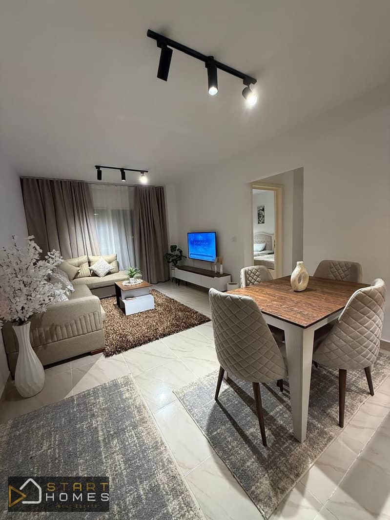 78m² 2-bedroom furnished apartment for rent in Madinaty B12, minutes from Craft Zone and East Hub Mall. - Ansicht 2