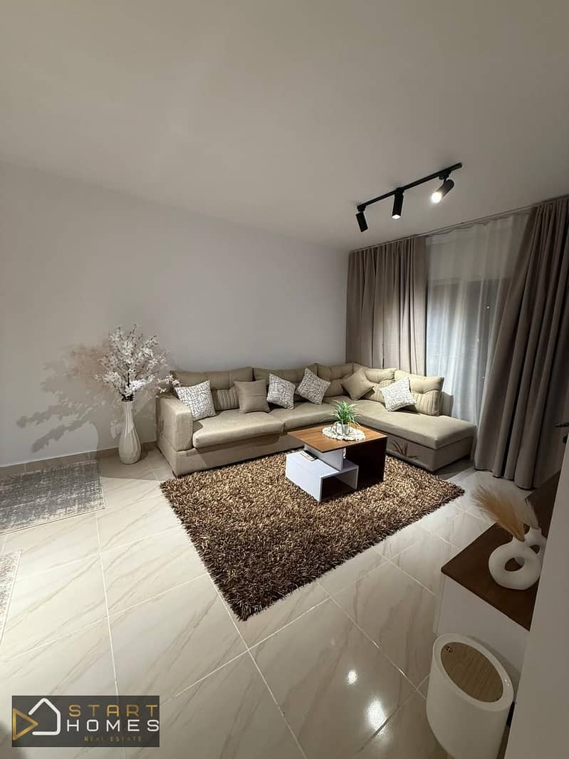 78m² 2-bedroom furnished apartment for rent in Madinaty B12, minutes from Craft Zone and East Hub Mall. - Ansicht 3