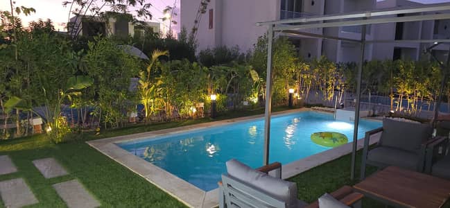 3 Bedroom Villa for Rent in North Coast, Matruh - فيلا للإيجار بورتو جولف العلمين بحمام سباحة خاص | من المالك