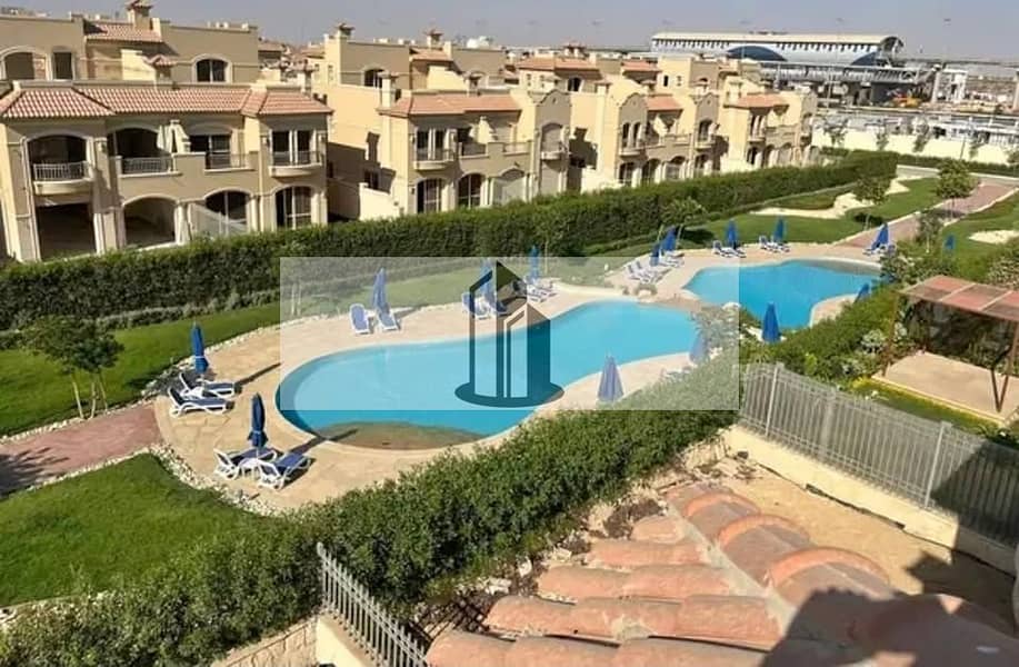 Lowest price twin house villa for sale by owner in Patio Oro, Fifth Settlement - Widok 3