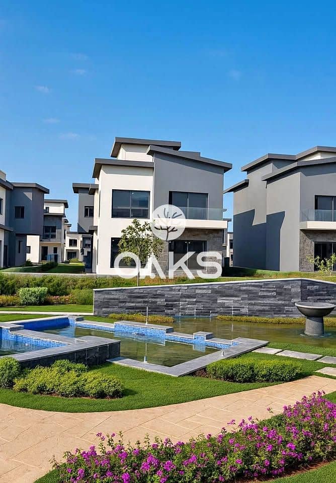 Villa for sale in the crest Compound form ilcazar development in new cairo in front of hydepark with installments on 10 years - Widok 3