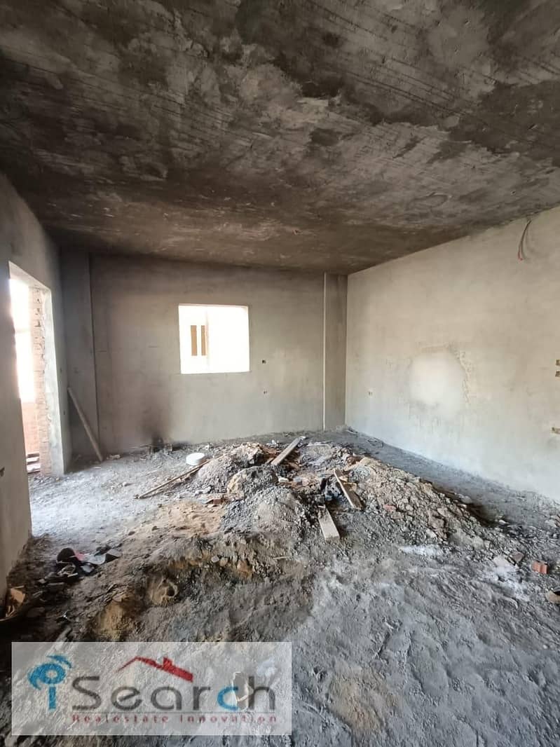 Semi-FInished Apartment For Sale Cash At Koronfel Villas New Cairo First Settlement - Vista 5