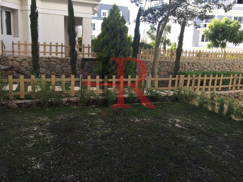 I villa garden for rent semi furnished with kitchen & ACS in mountain view executive new cairo - Ansicht 3