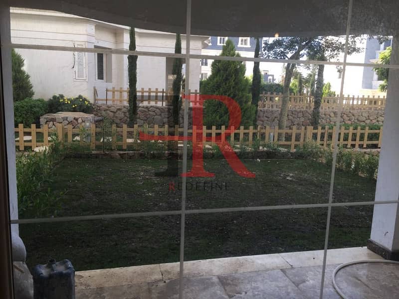 I villa garden for rent semi furnished with kitchen & ACS in mountain view executive new cairo - Ansicht 6