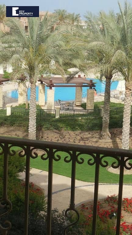 Pool view Chalet For Sale in Marassi - North Coast - Widok 2
