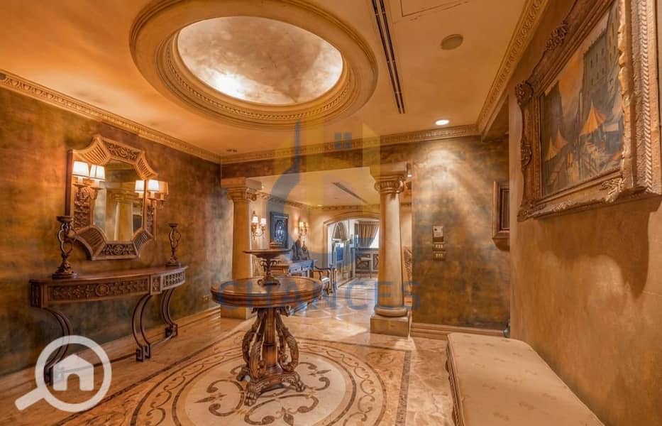 Duplex for sale on Maadi Corniche, with Ultra Super Lux finishing and a view of the Nile and the Pyramids. - Widok 2