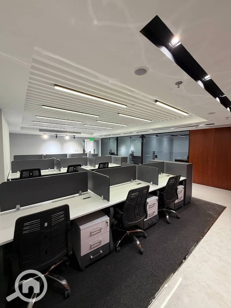500m administrative office for rent in Bavaria Town in Maadi Ring Road – pohled 2