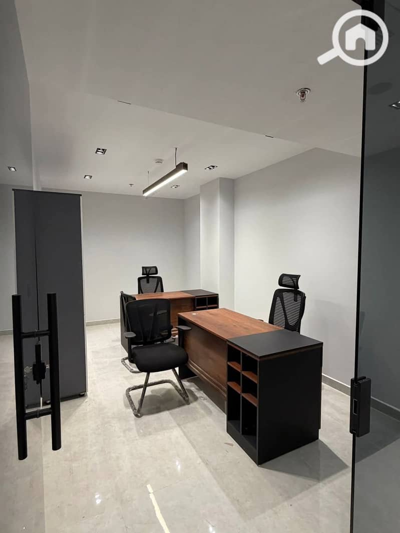500m administrative office for rent in Bavaria Town in Maadi Ring Road – pohled 5