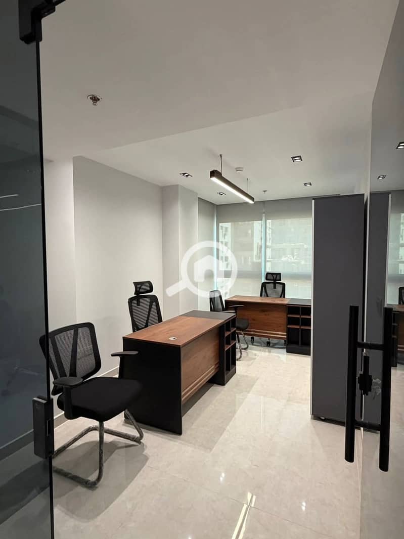 500m administrative office for rent in Bavaria Town in Maadi Ring Road – další