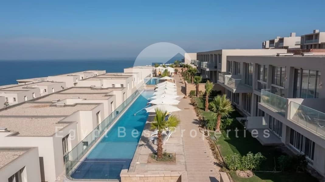 Town Vila Sea & Lagoon View Resale Installments for sale in IL Monte Galala Tatweer Masr Ain Sokhna - Widok 4