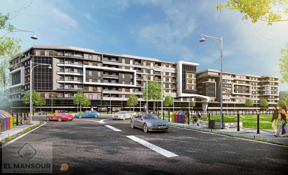 Own a Ready-to-Move Apartment in the Finest Area of Mokattam – Third District 134 sqm apartment + 43 sqm private roof, located in Bayanister Mini Com - Widok 3