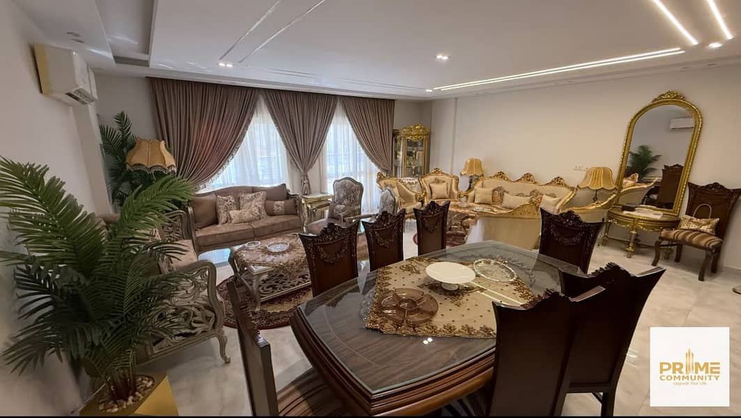 Furnished apartment for rent in Al Khamael Compound on 26th of July Axis, opposite Hyper One, Sheikh Zayed City. Entrance through Gate 1. Next to the - Widok 2