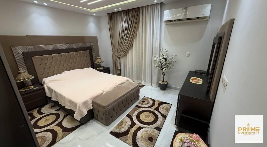 Furnished apartment for rent in Al Khamael Compound on 26th of July Axis, opposite Hyper One, Sheikh Zayed City. Entrance through Gate 1. Next to the - Widok 3