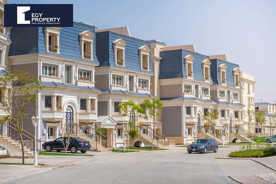 iVilla For Sale Ready To Move Landscape view Under market price in Mountain view Giza Plateau - 6th of October - Widok 6