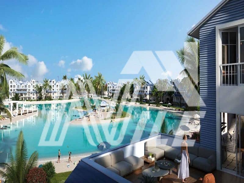 iVilla Roof 220m For Sale Special View Lowest Price In Mountain View Aliva- Al Mostakbal City - Ansicht 5