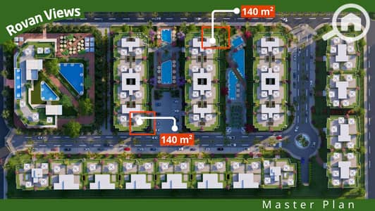3 Bedroom Flat for Sale in Sheikh Zayed, Giza - 140m - A3,A6. jpg