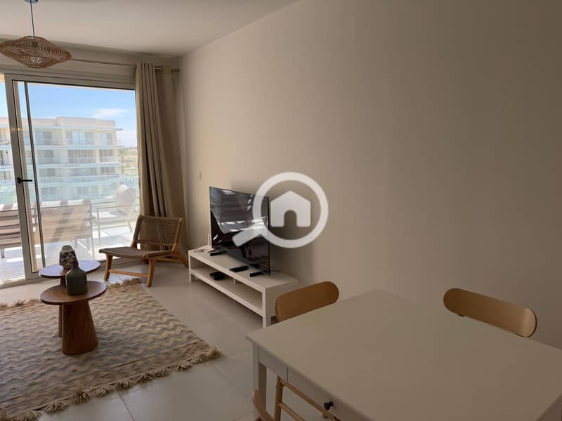 Ultra super lux furnished Studio for rent in marassi front at north coast with stunning view - Ansicht 6
