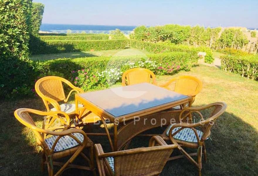 Chalet with Gatden 3BD Sea View Fully Furnished Ready to Move for Sale in La Vista 6 Ain Sokhna - Ansicht 3