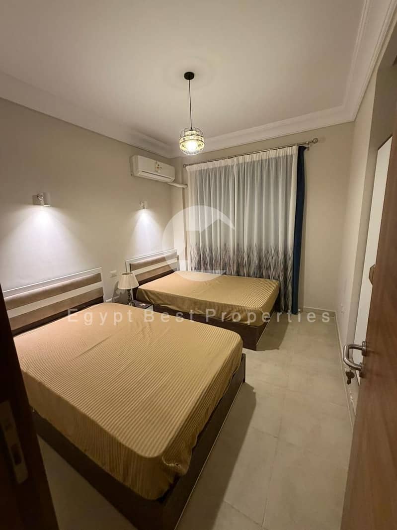 Chalet with Gatden 3BD Sea View Fully Furnished Ready to Move for Sale in La Vista 6 Ain Sokhna - Ansicht 6
