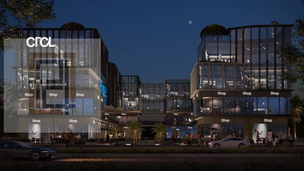 80m Facade Administrative Office for Sale in Crcl Mall New Cairo - 10-Yr Installments - Widok 6