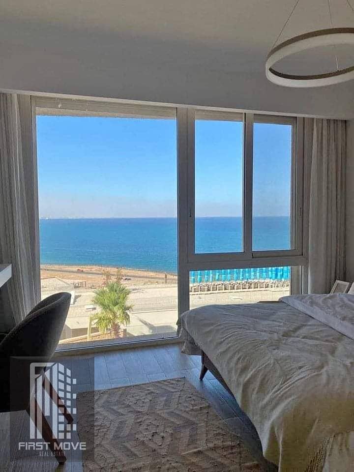 Apartment for sale in El Alamein with an open view, ready for immediate delivery, finished, suitable for year-round living or investment, guaranteed rental return in Mazareen, North Coast. - Widok 6