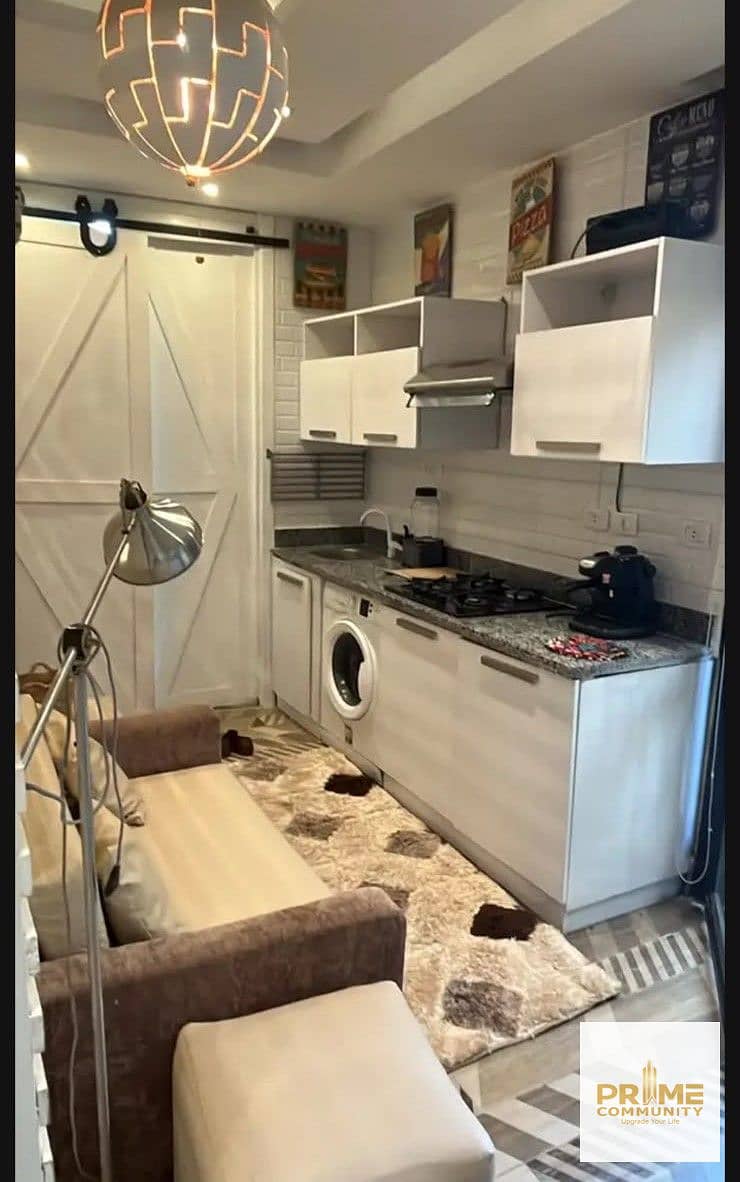 Furnished ground floor studio apartment with a private garden – the only one available with a garden in Sodic Westown, Sheikh Zayed City - Ansicht 3