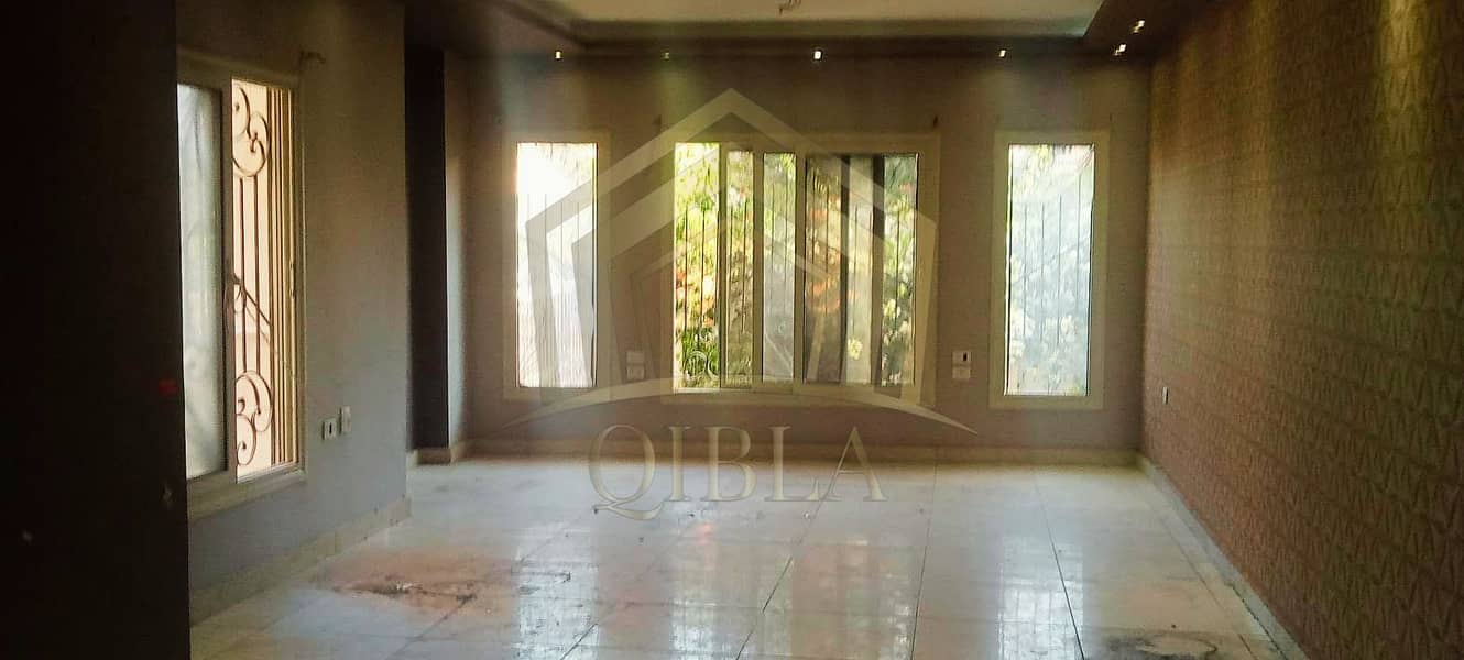 Residential 4BR Ground Floor Apartment with Private Garden - District 8 Sheikh Zayed (23k EGP) - Widok 5