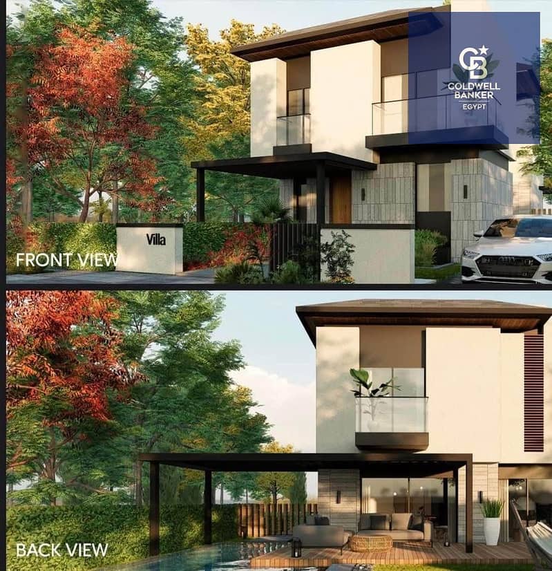 Fully finished townhouse with air conditioning - ready for immediate occupancy - installments up to 10 years - Telal, Fifth Settlement, New Cairo - Ansicht 4