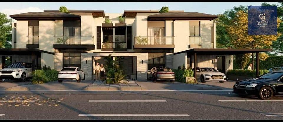 Fully finished townhouse with air conditioning - ready for immediate occupancy - installments up to 10 years - Telal, Fifth Settlement, New Cairo - Ansicht 5