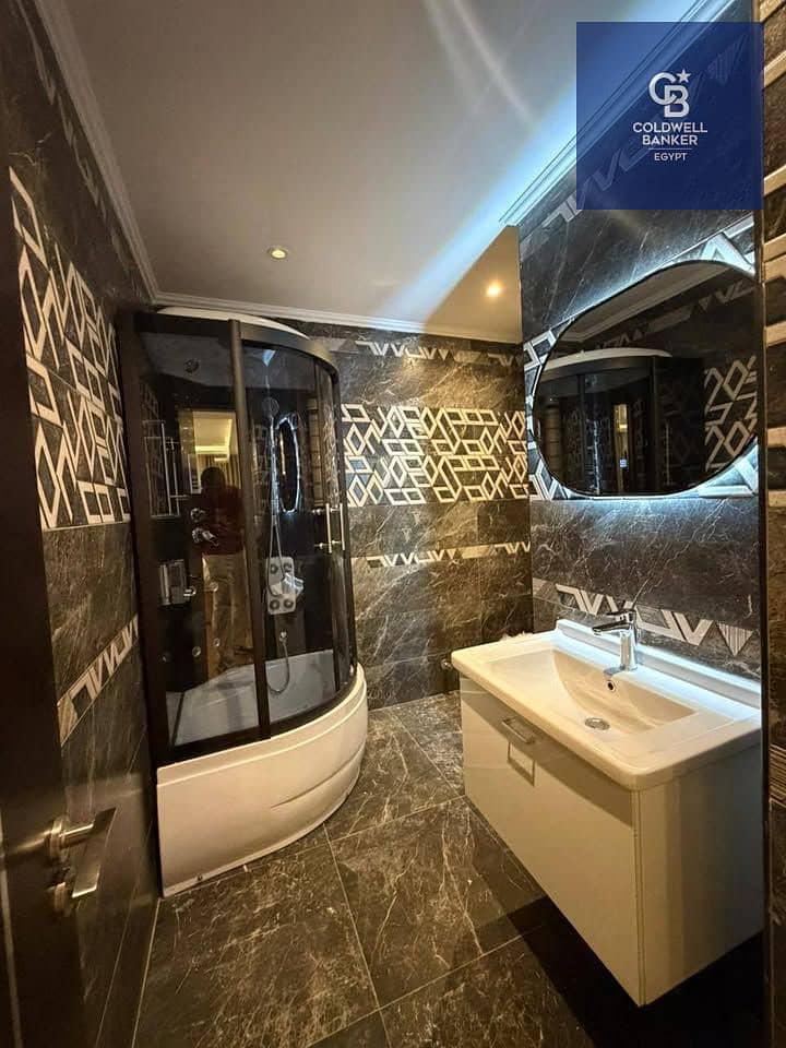 Fully finished townhouse with air conditioning - ready for immediate occupancy - installments up to 10 years - Telal, Fifth Settlement, New Cairo - Mehr