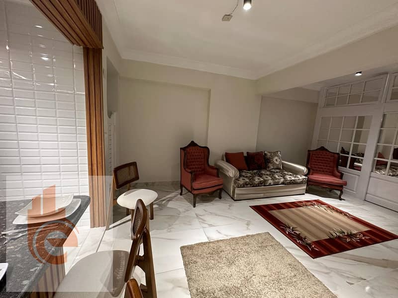 Furnished apartment 110 m / air-conditioned / for rent in Smouha - Widok 3