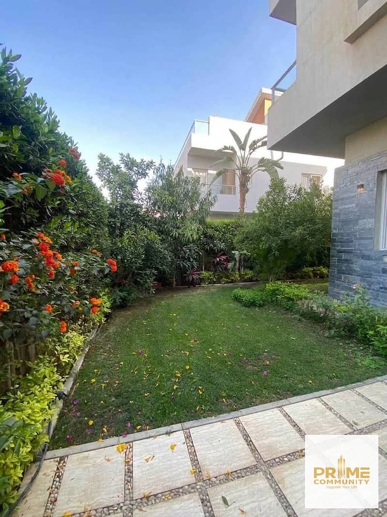 Furnished corner townhouse for rent in Zayed Dunes Compound, in the heart of Sheikh Zayed City, near The Gate Mall and all services and main roads. - Widok 2
