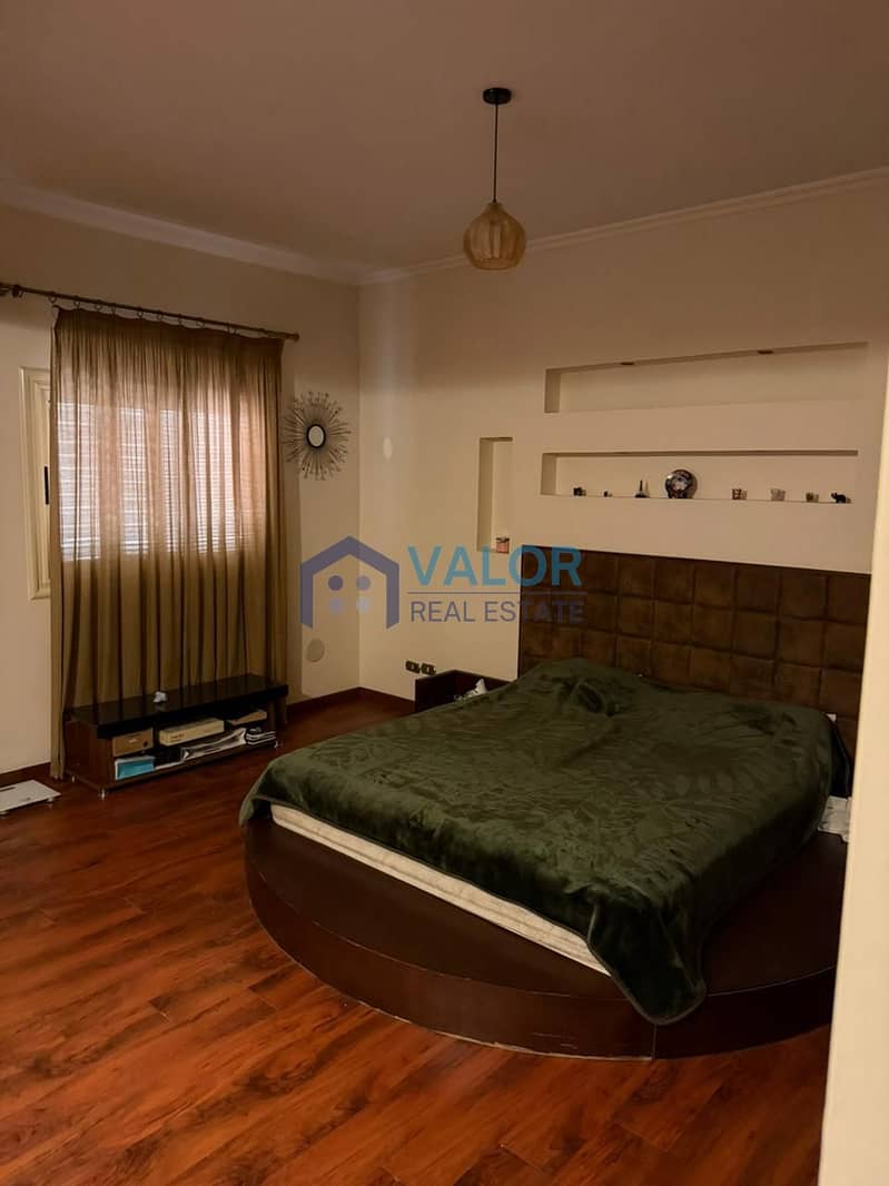 Fully furnished apartment ready for delivery with 3 bedrooms for sale in El Banafseg 12 First Settlement New Cairo - Widok 5