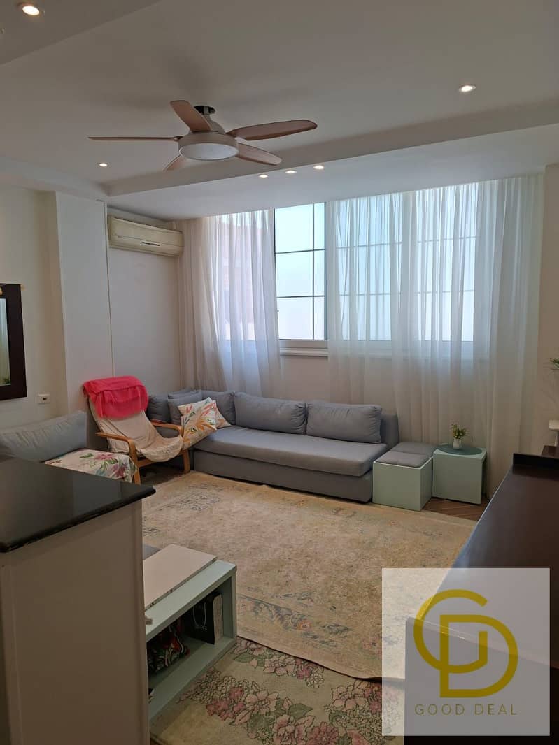 100sqm Apartment for Sale in Gardenia Heights 3 New Cairo | Super Lux with American Kitchen - Ansicht 2
