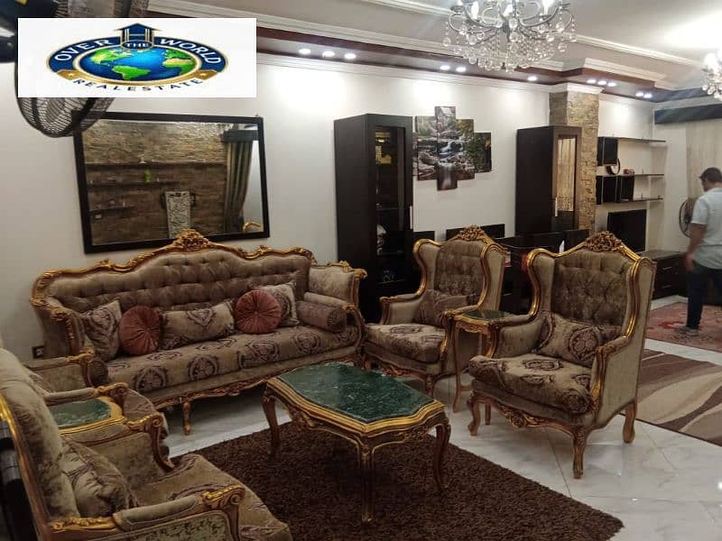 Furnished apartment for rent in Zahraa El Maadi, 8th district Furnished apartment for rent in Zahraa El Maadi, 8th district