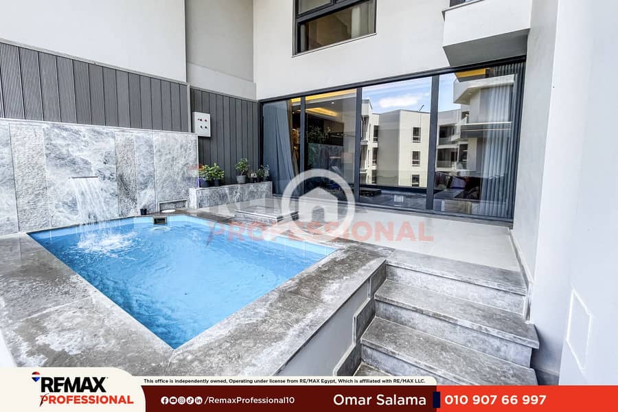 Ready to move duplex villa for sale in Skyline - Smouha - Widok 2